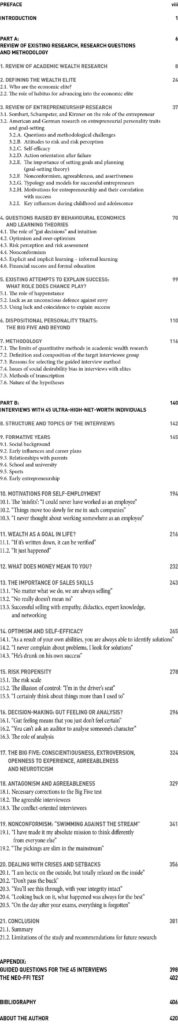 Contents | Samples | Rainer Zitelmann | The Wealth Elite